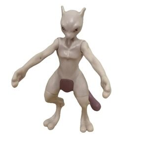 1999 Pokemon Burger King Toy Mewtwo Figure - Vintage 90s Kids Meal Toy